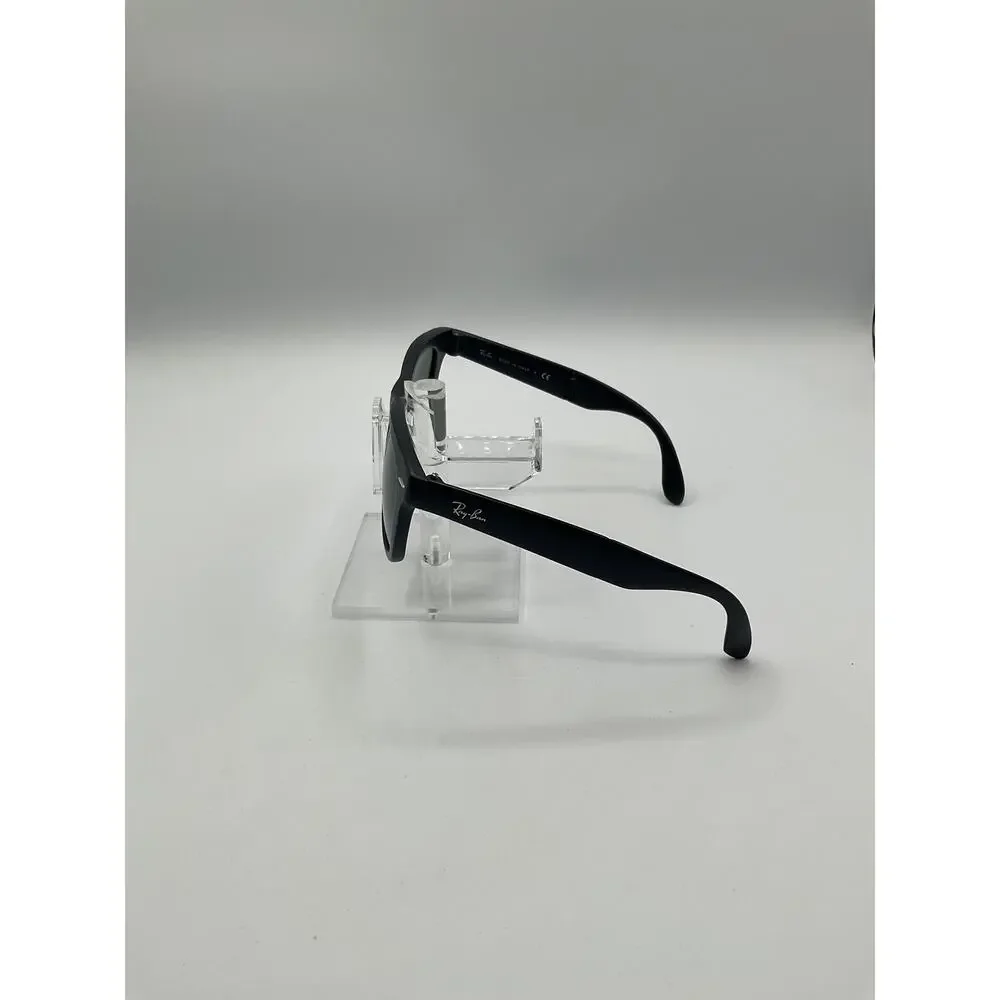 Ray Ban Wayfarer Folding Sunglasses, RB 4105- Black - Picture 3 of 7